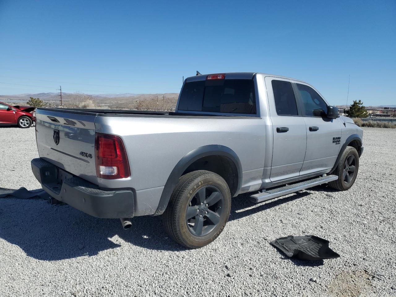 2020 RAM 1500 VIN 1C6RR7GG2LS152676 Copart auction photo, side damage thumbnail 3