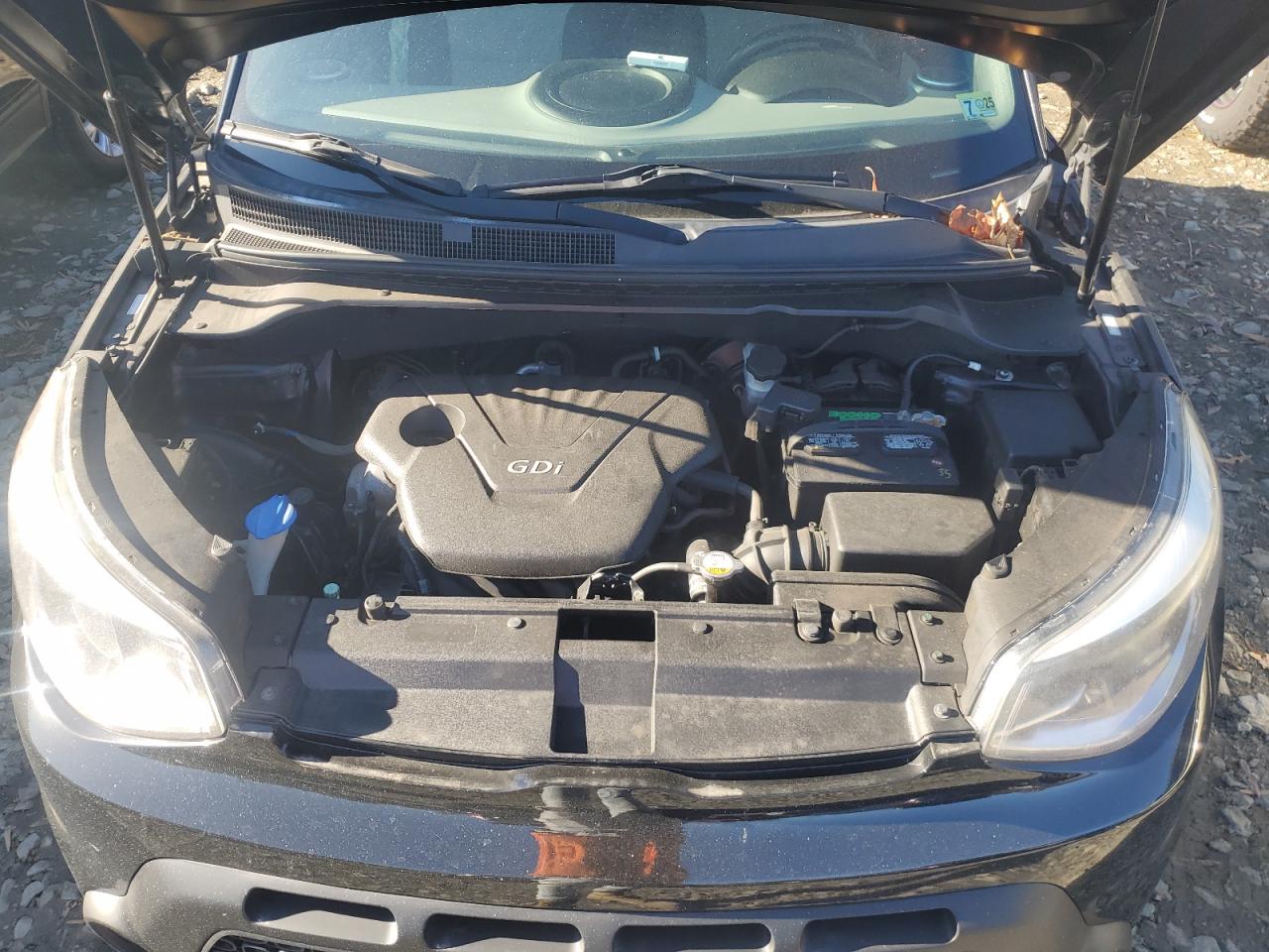 2016 KIA Soul VIN KNDJN2A27G7283550 Copart auction photo, side damage thumbnail 13