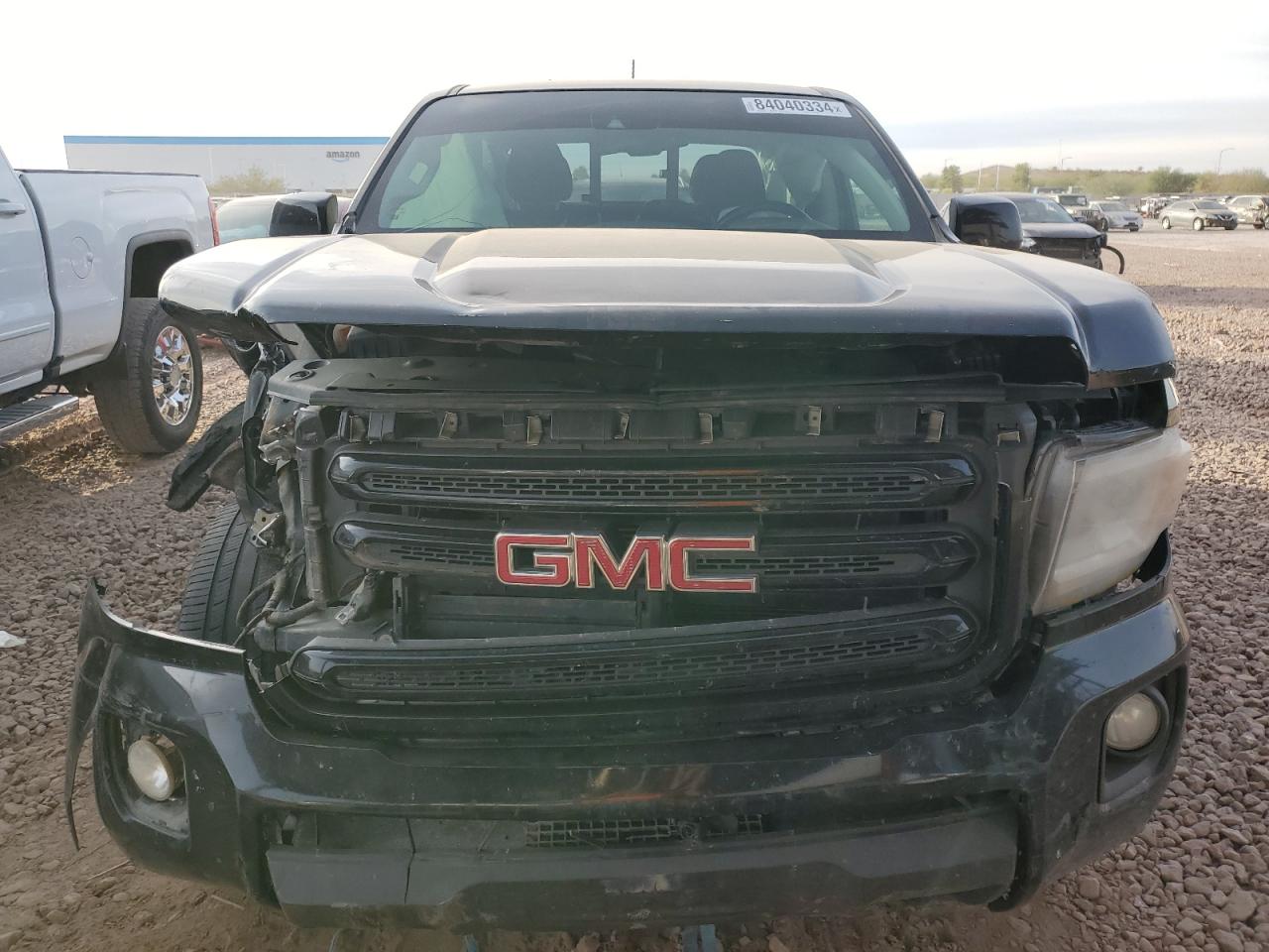 2019 GMC Canyon VIN 1GTG6CEN1K1347515 Copart auction photo, front end / rear end damage thumbnail 5