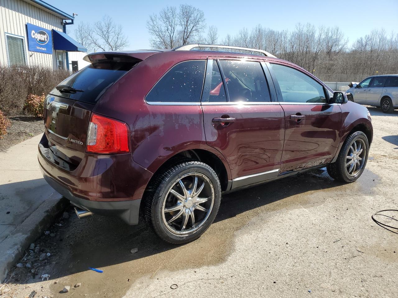 2011 Ford Edge VIN 2FMDK3KC2BBA94593 Copart auction photo, side damage thumbnail 3