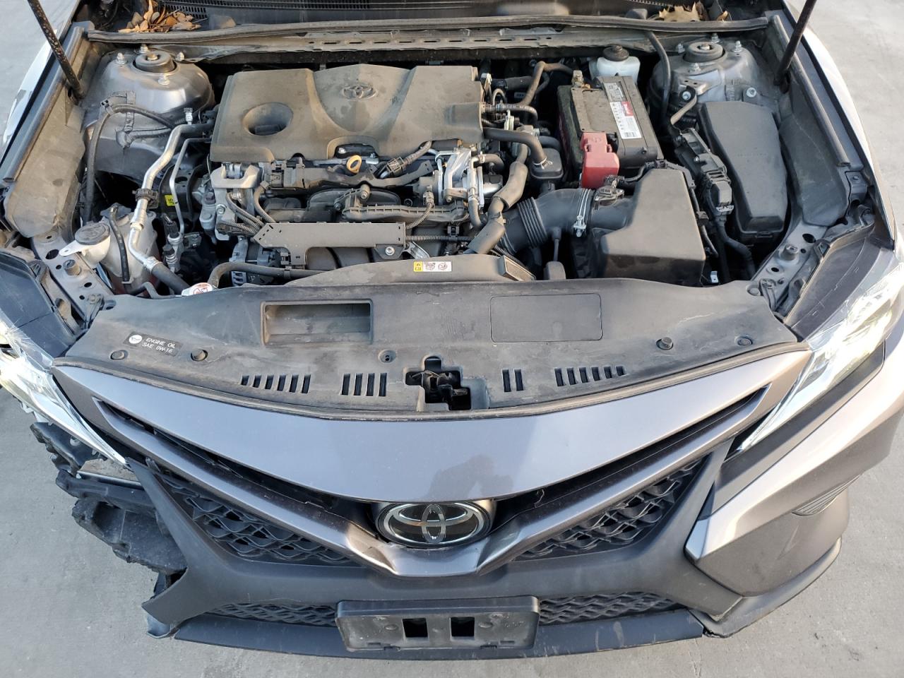 2019 Toyota Camry VIN 4T1B11HK1KU223835 Copart auction photo, front end / rear end damage thumbnail 11