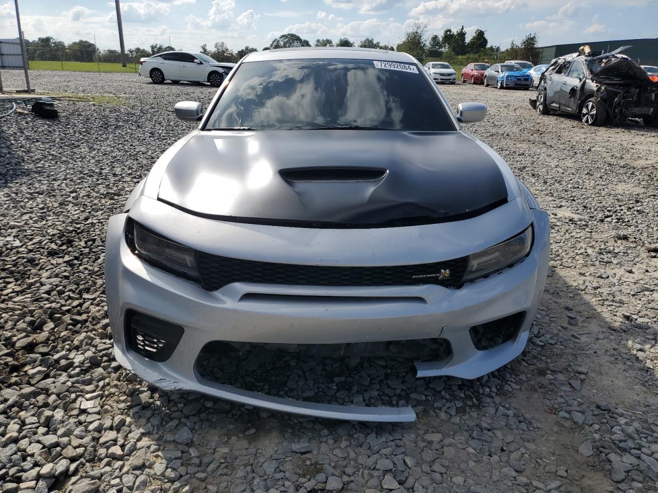 2020 Dodge Charger VIN 2C3CDXGJ3LH135695 Copart auction photo, front end damage thumbnail 5