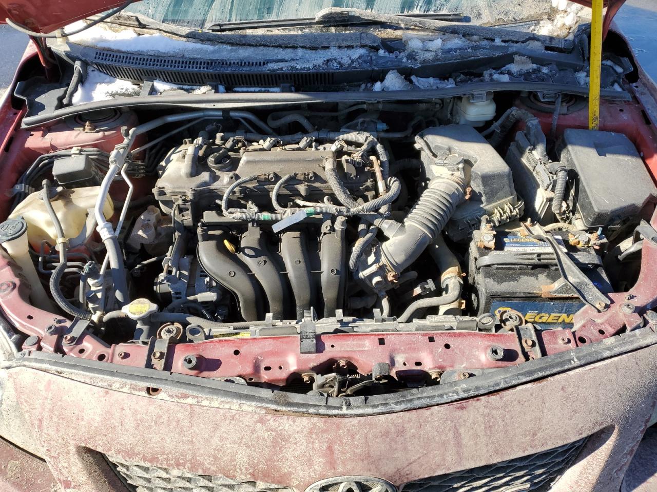 2010 Toyota Corolla VIN 2T1BU4EE4AC487803 Copart auction photo, front end damage thumbnail 13