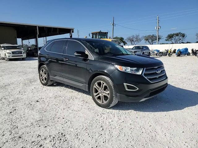 2016 Ford Edge VIN 2FMPK3K99GBB13648 Copart auction photo, side / rear end damage thumbnail 11
