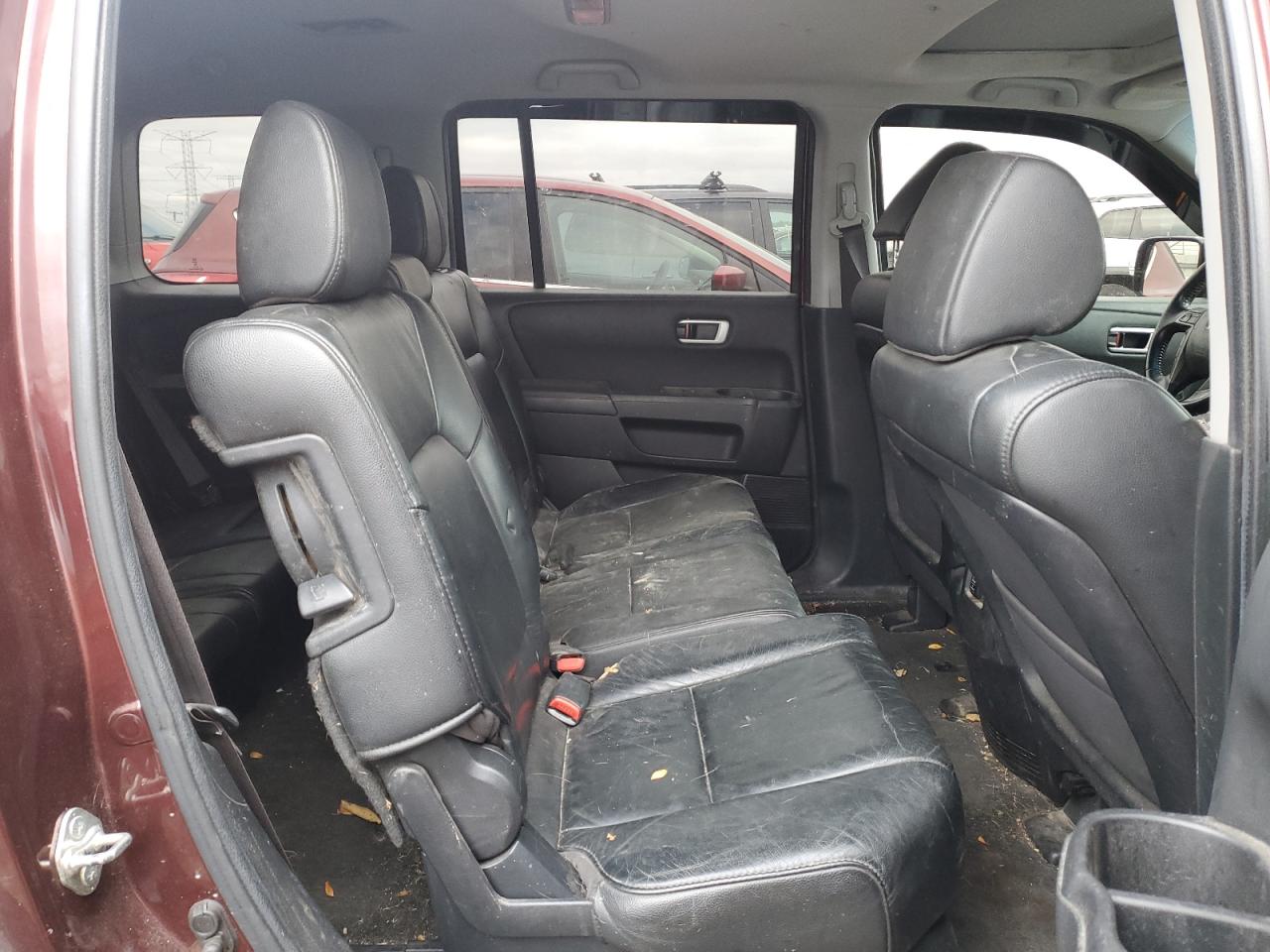 2012 Honda Pilot VIN 5FNYF4H50CB078440 Copart auction photo, side damage thumbnail 10