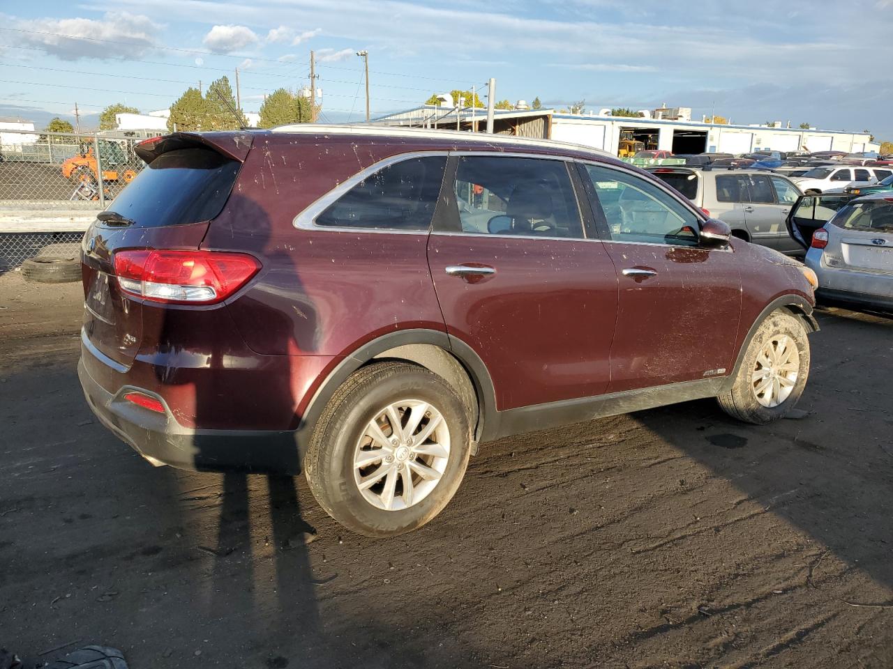 2018 KIA Sorento VIN 5XYPGDA52JG407776 Copart auction photo, undercarriage damage thumbnail 3