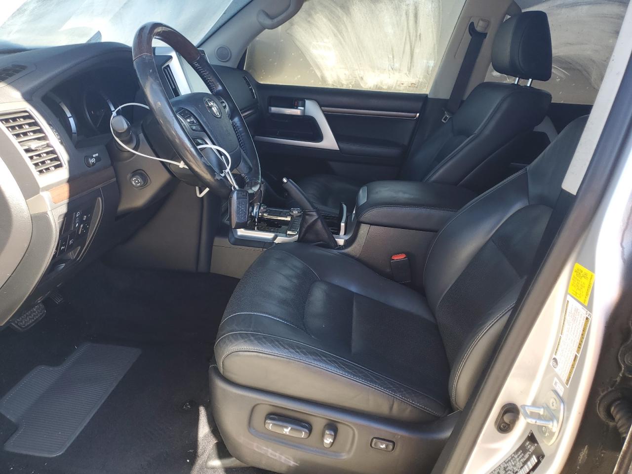 2018 Toyota Land Cruiser VIN JTMCY7AJXJ4067379 Copart auction photo, burn damage thumbnail 7