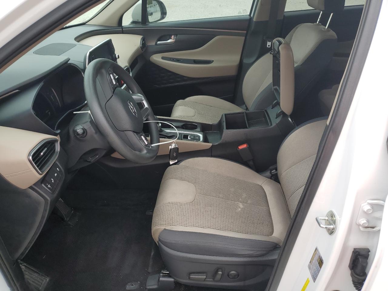 2020 Hyundai Santa Fe VIN 5NMS33AD8LH266809 Copart auction photo, front end damage thumbnail 7
