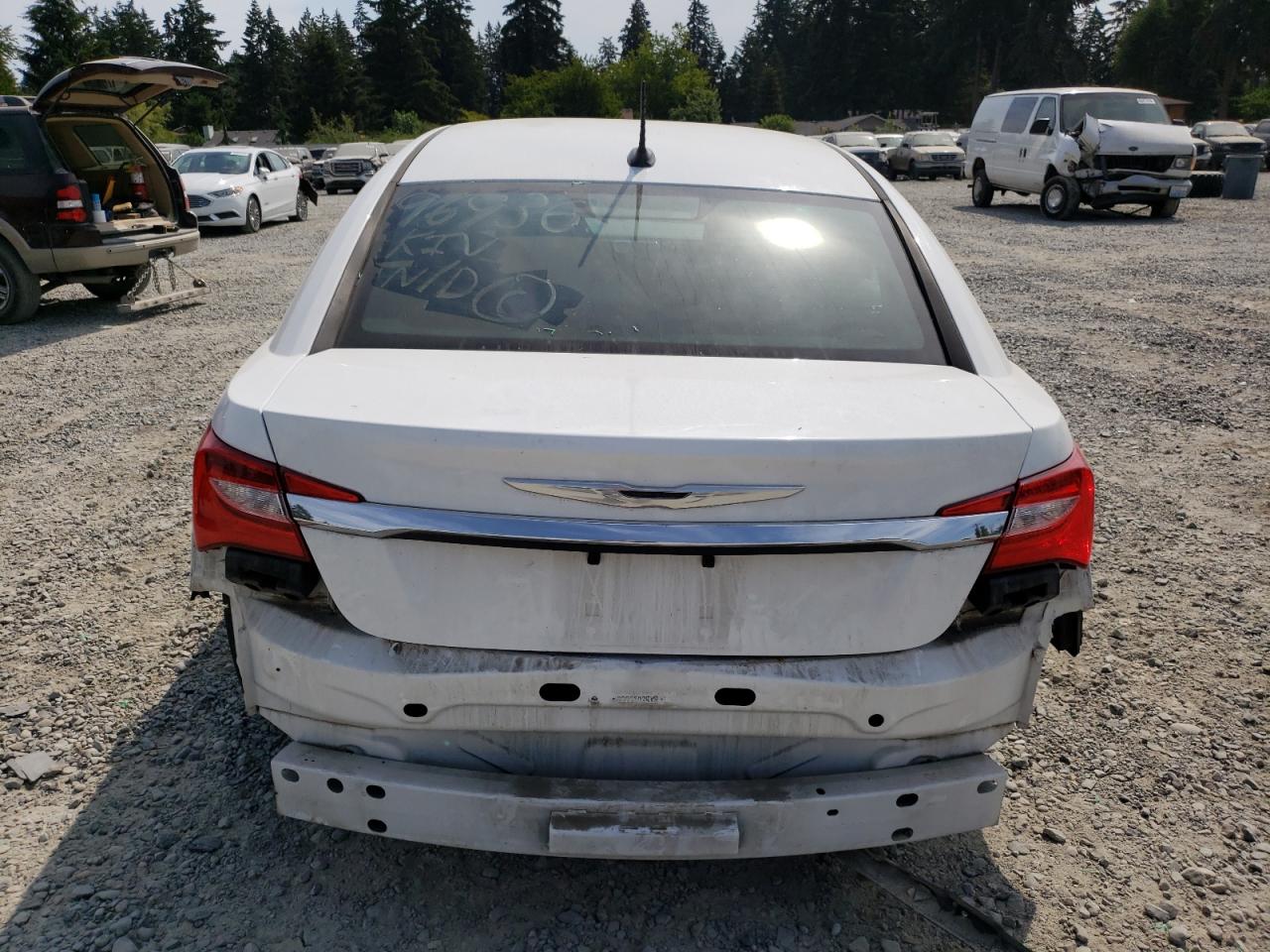 2013 Chrysler 200 VIN 1C3CCBBB1DN695262 Copart auction photo, all over damage thumbnail 6