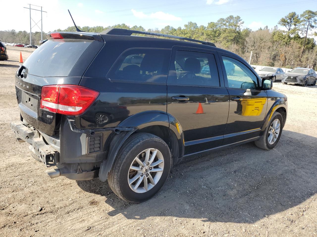 2018 Dodge Journey VIN 3C4PDDBG6JT301252 Copart auction photo, rear end damage thumbnail 3