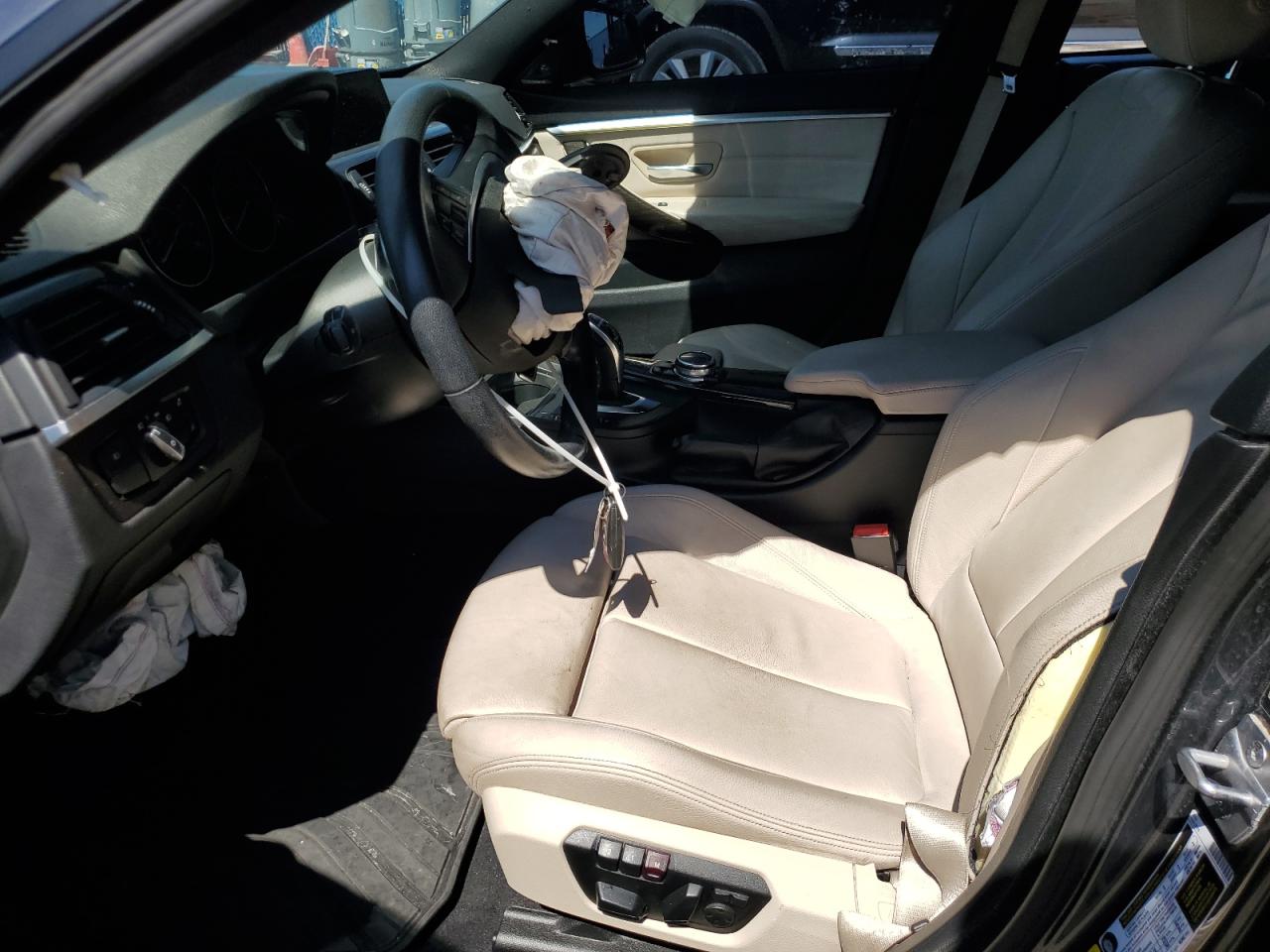 2015 BMW 4er VIN WBA4B1C50FD418355 Copart auction photo, front end / side damage thumbnail 7