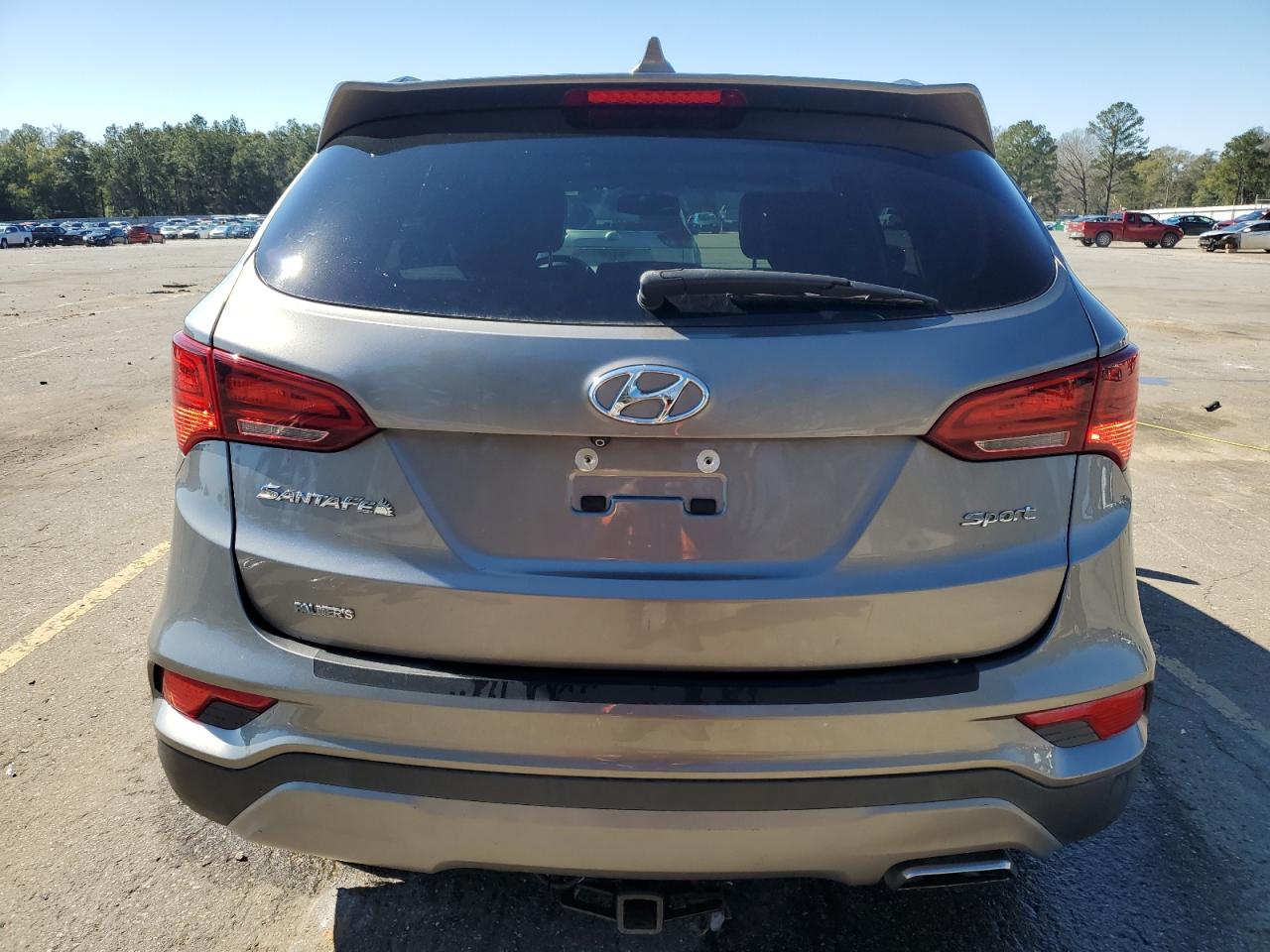 2017 Hyundai Santa Fe VIN 5NMZU3LB1HH026094 Copart auction photo, front end damage thumbnail 6