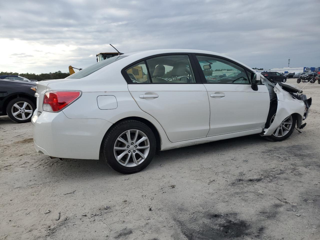 2013 Subaru Impreza VIN JF1GJAC64DH035655 Copart auction photo, front end damage thumbnail 3