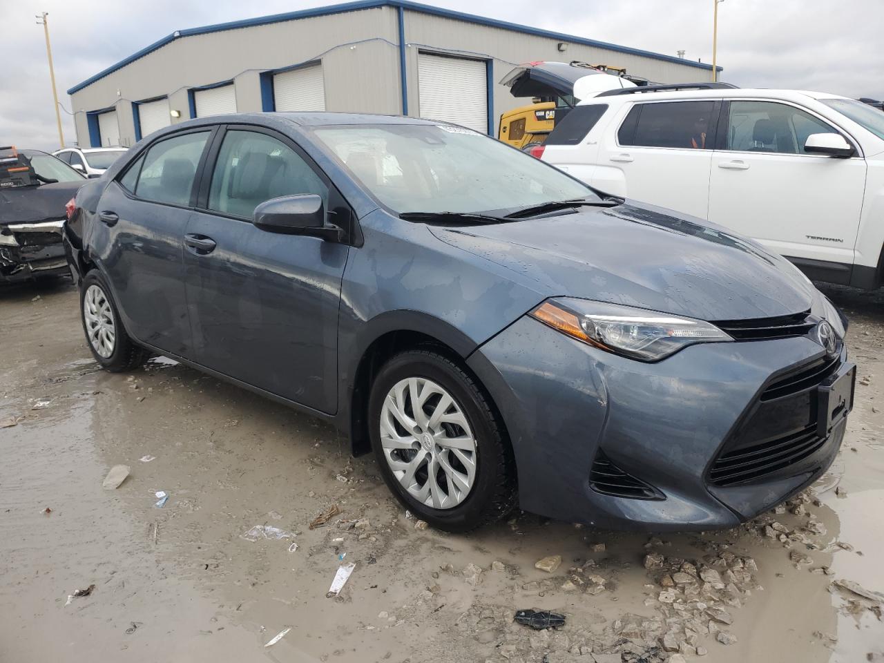 2018 Toyota Corolla VIN 2T1BURHE7JC075741 Copart auction photo, rear end / front end damage thumbnail 4