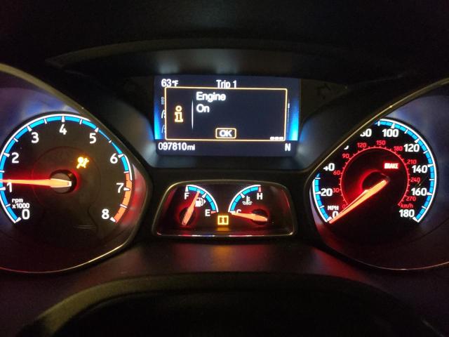 2017 Ford Focus VIN WF0DP3TH6H4124064 Copart auction photo, side / front end damage thumbnail 9