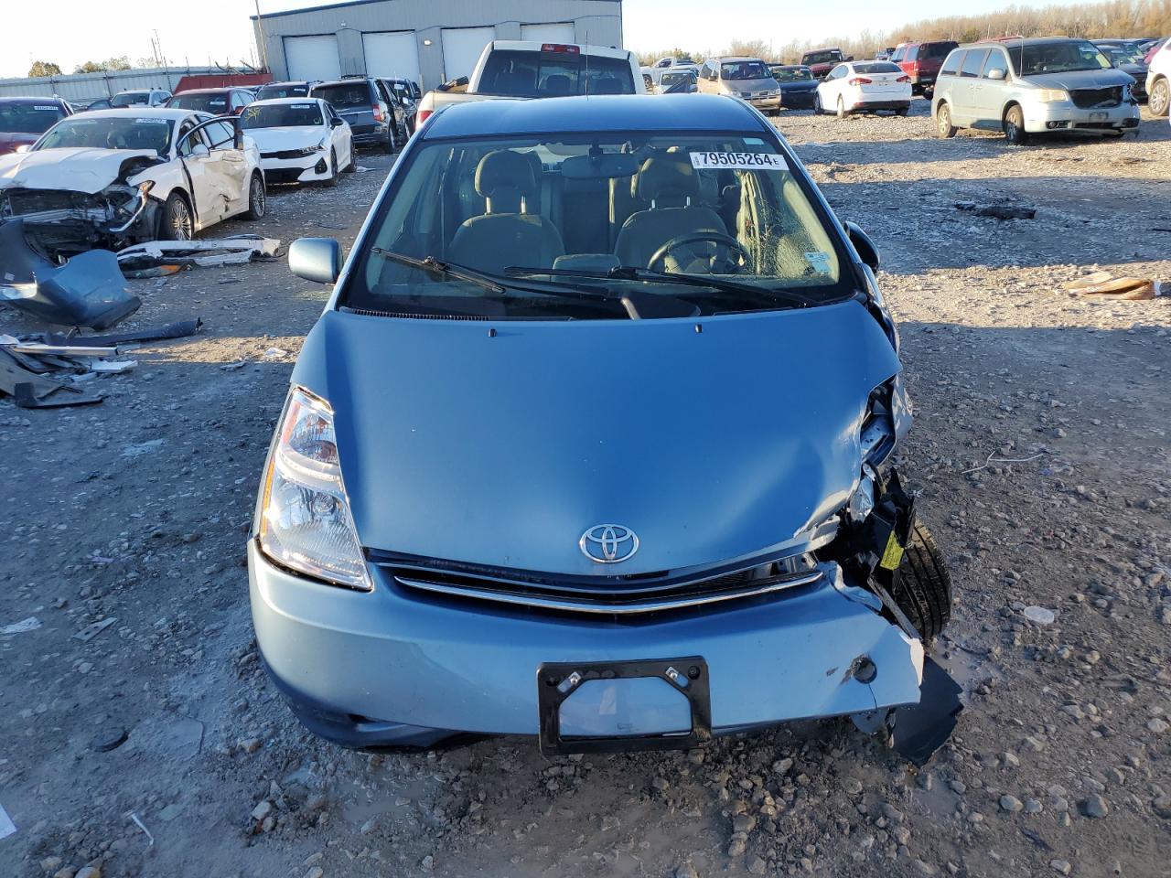 2007 Toyota Prius VIN JTDKB20U877638709 Copart auction photo, all over damage thumbnail 5