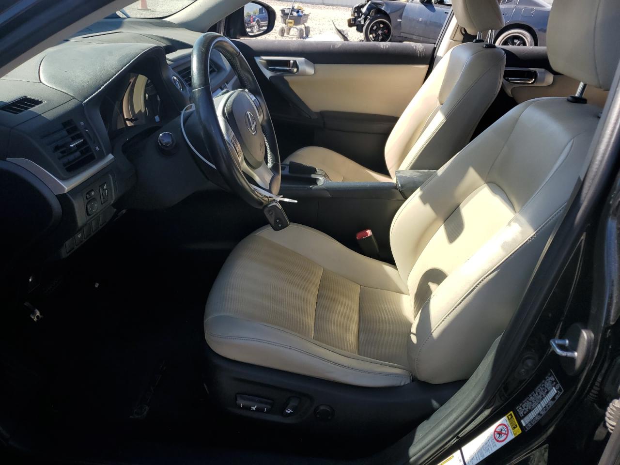 2012 Lexus CT VIN JTHKD5BH7C2111861 Copart auction photo, front end / rear end damage thumbnail 7