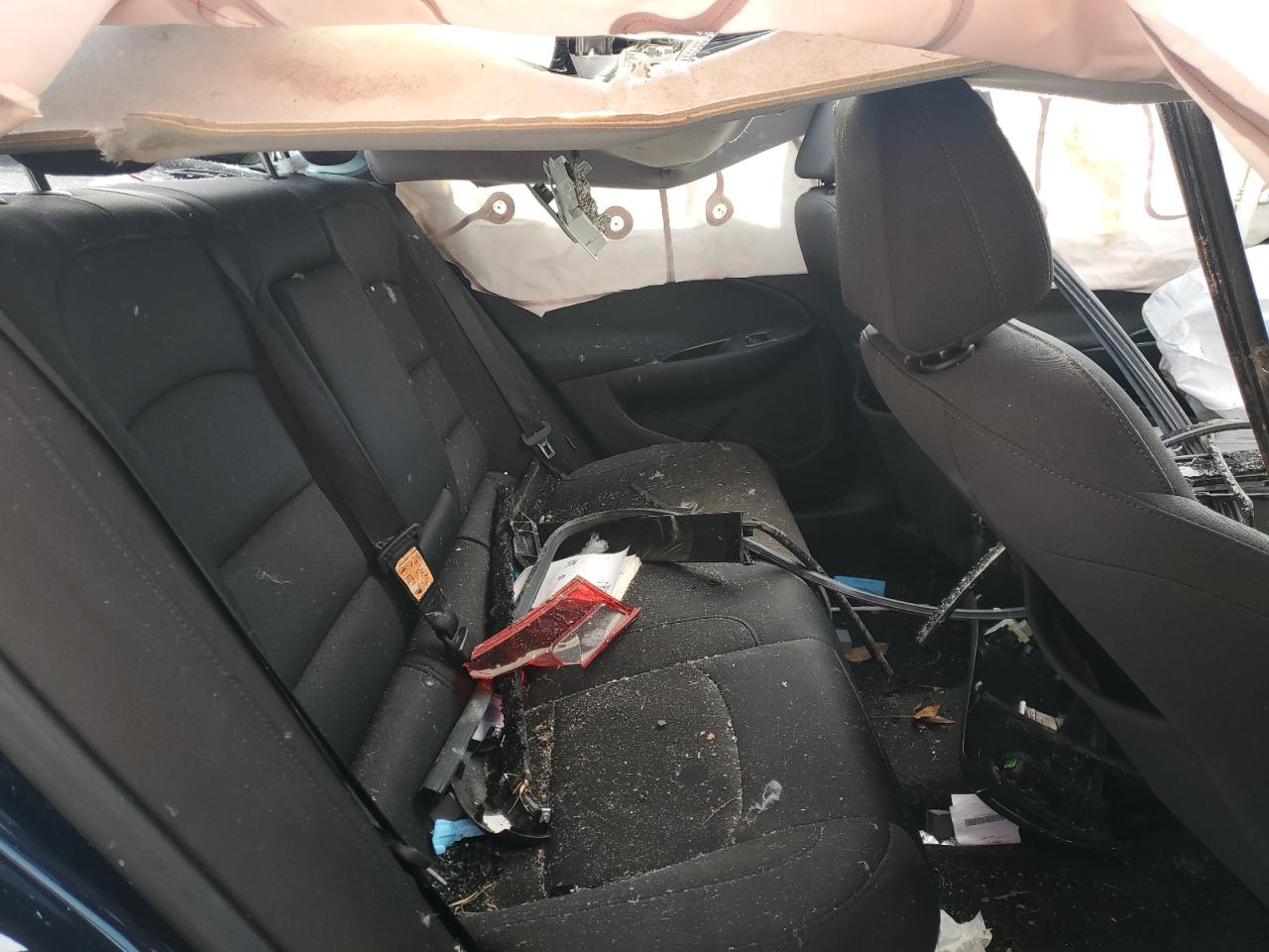 2016 Chevrolet Malibu VIN 1G1ZE5STXGF312095 Copart auction photo, all over / rollover damage thumbnail 10