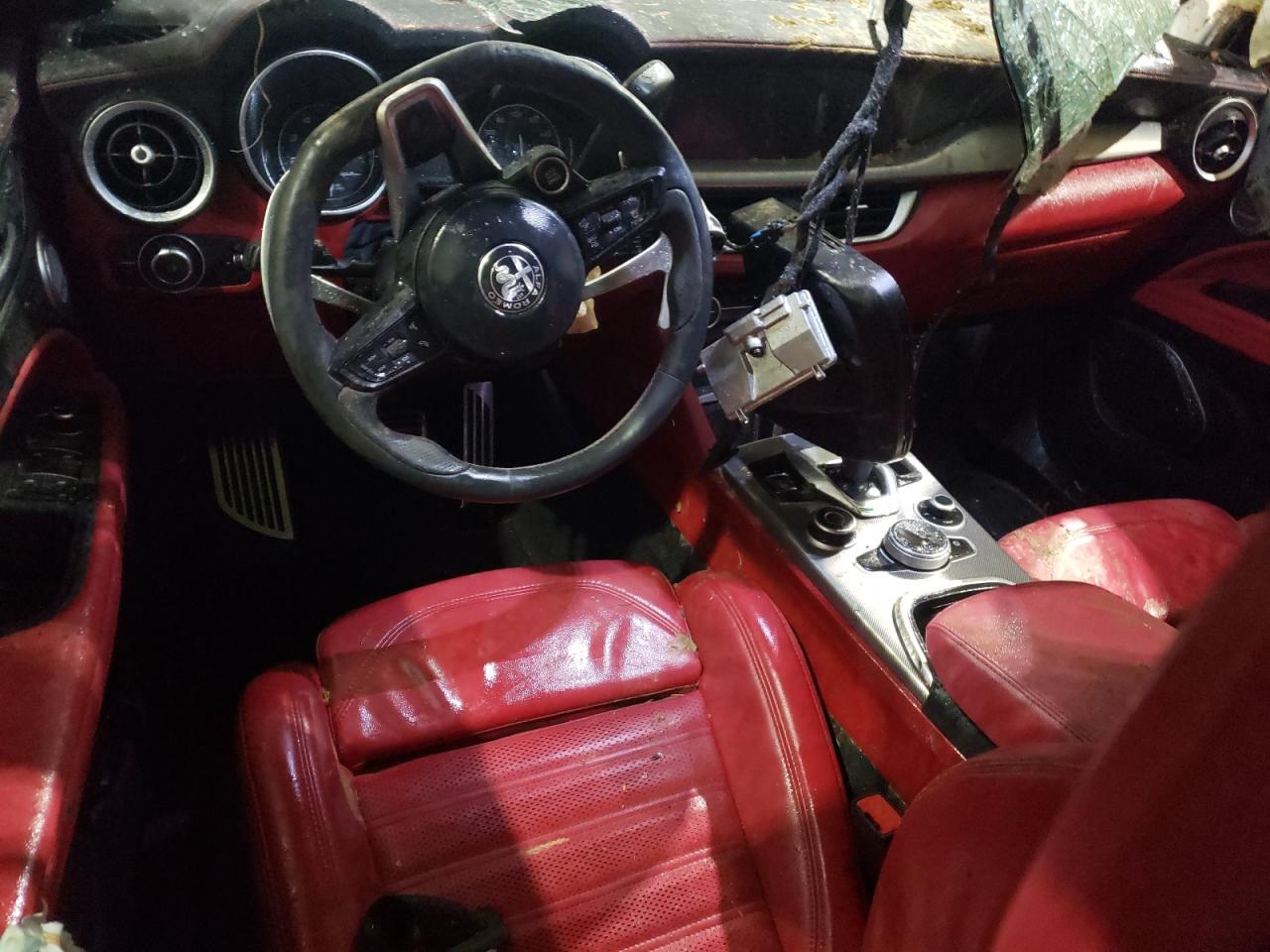 2021 Alfa Romeo Stelvio VIN ZASPAKBN4M7D08793 Copart auction photo, all over damage thumbnail 8