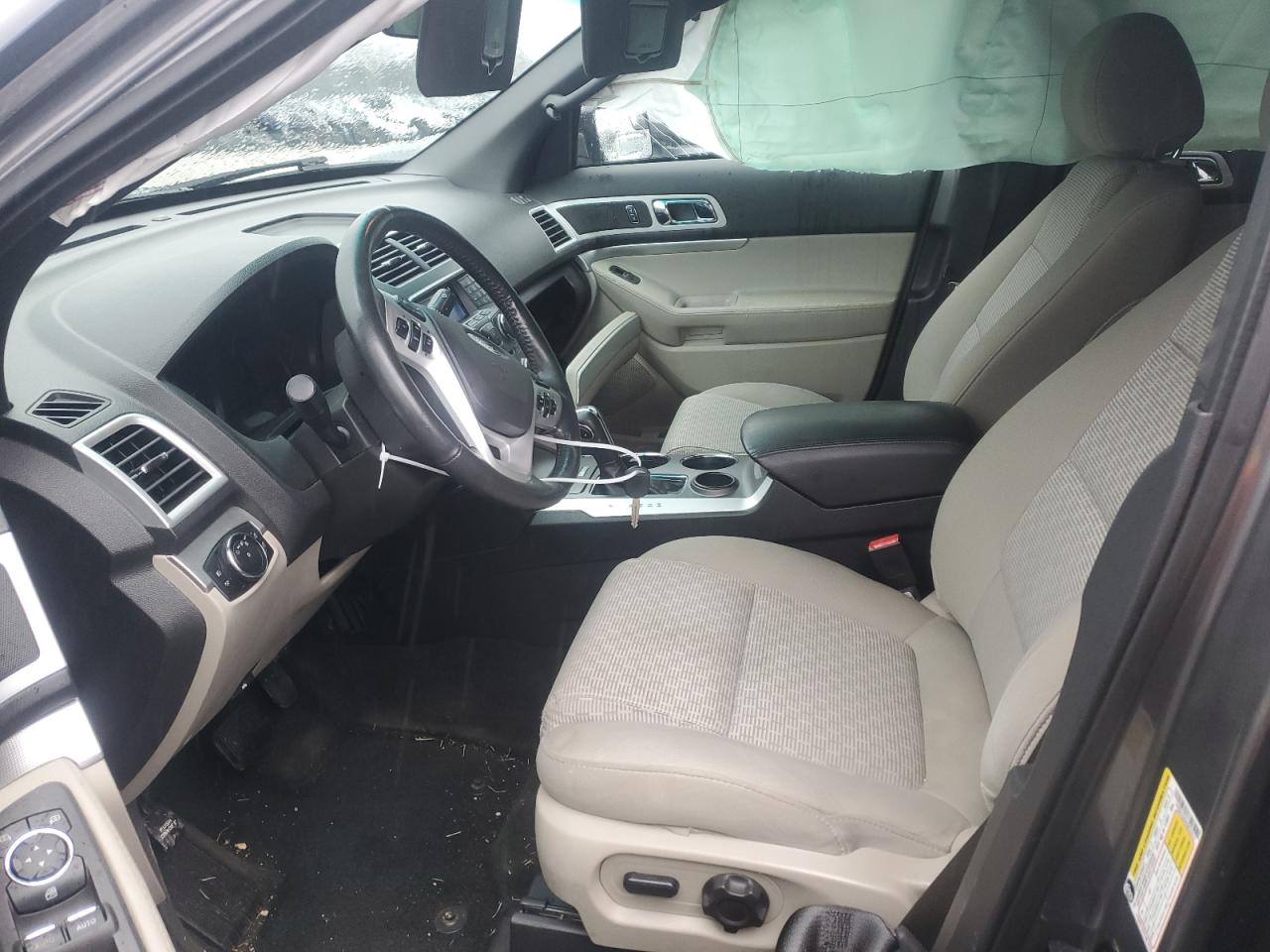 2014 Ford Explorer VIN 1FM5K7D8XEGB32413 Copart auction photo, side damage thumbnail 7