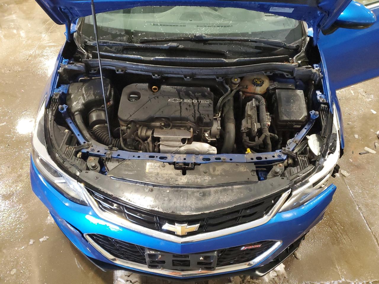 2017 Chevrolet Cruze VIN 3G1BE6SM8HS568183 Copart auction photo, front end damage thumbnail 11