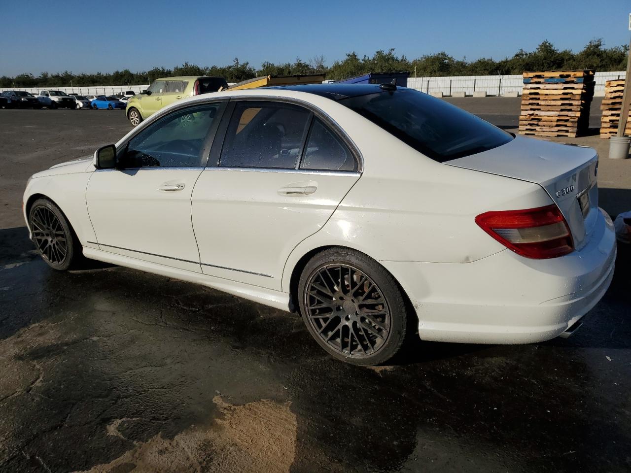 2008 Mercedes-Benz C-klasse VIN WDDGF54X58F075342 Copart auction photo, mechanical damage thumbnail 2