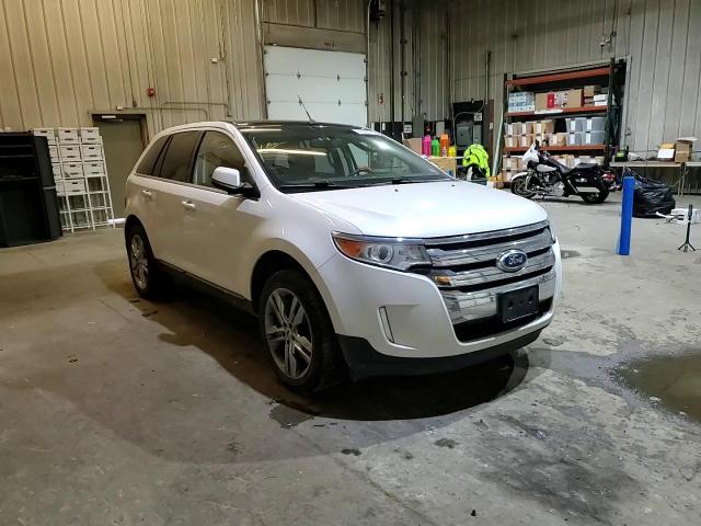 2012 Ford Edge VIN 2FMDK3KC1CBA06425 Copart auction photo, side / rear end damage thumbnail 12