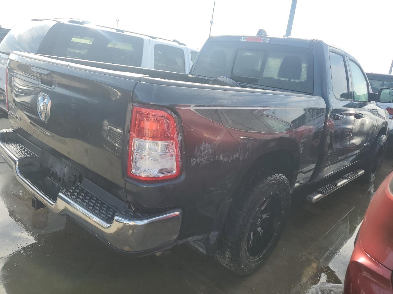 2021 RAM 1500 VIN 1C6RREBG6MN709455 Copart auction photo, water/flood damage thumbnail 3
