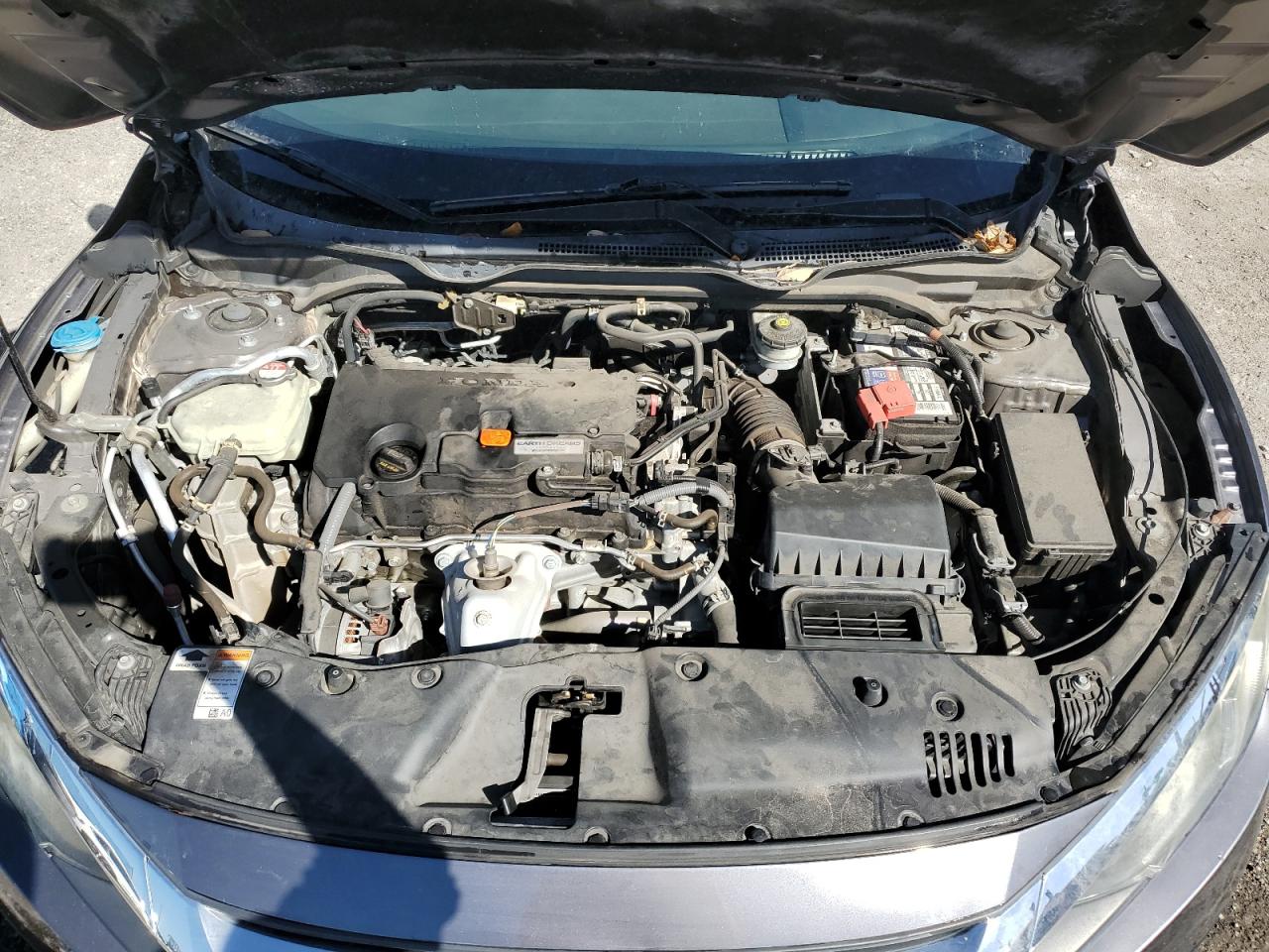 2018 Honda Civic VIN 19XFC2F51JE001781 Copart auction photo, rear end damage thumbnail 11