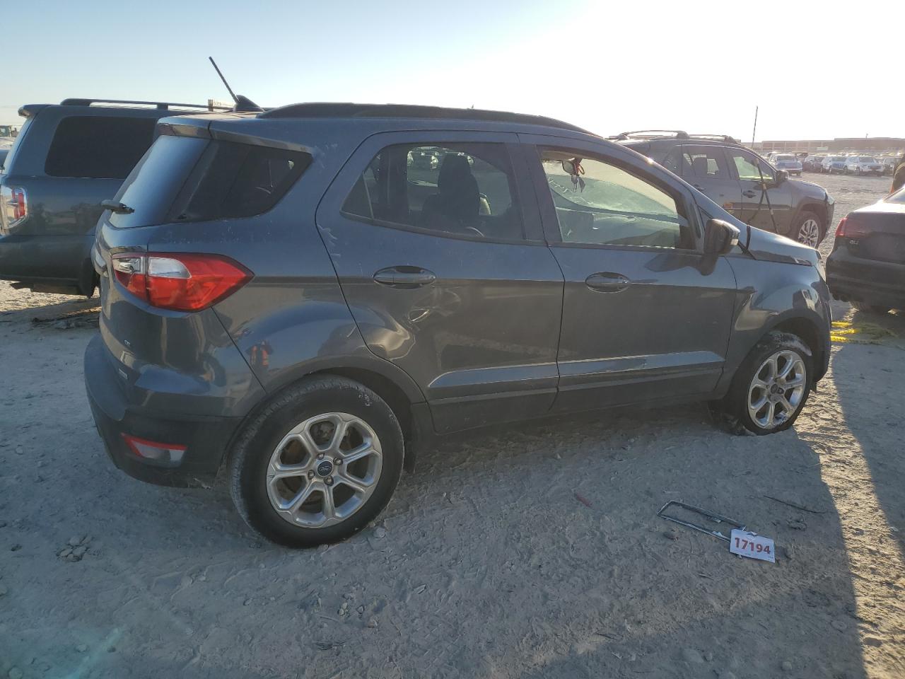 2018 Ford EcoSport VIN MAJ3P1TE4JC227445 Copart auction photo, all over damage thumbnail 3