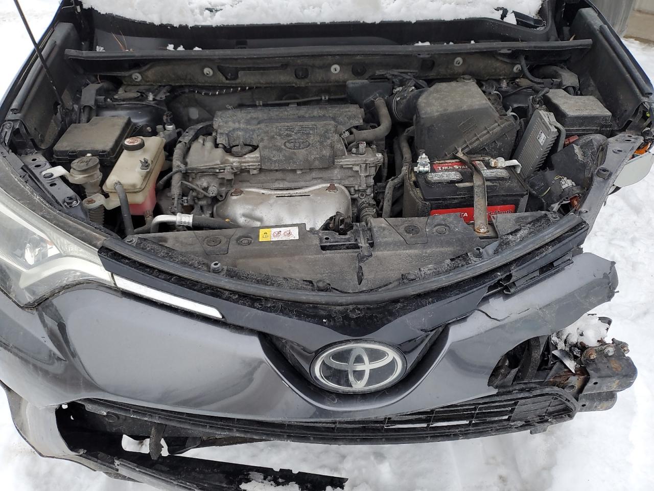 2018 Toyota RAV 4 VIN JTMBFREV7JJ212857 Copart auction photo, front end damage thumbnail 12