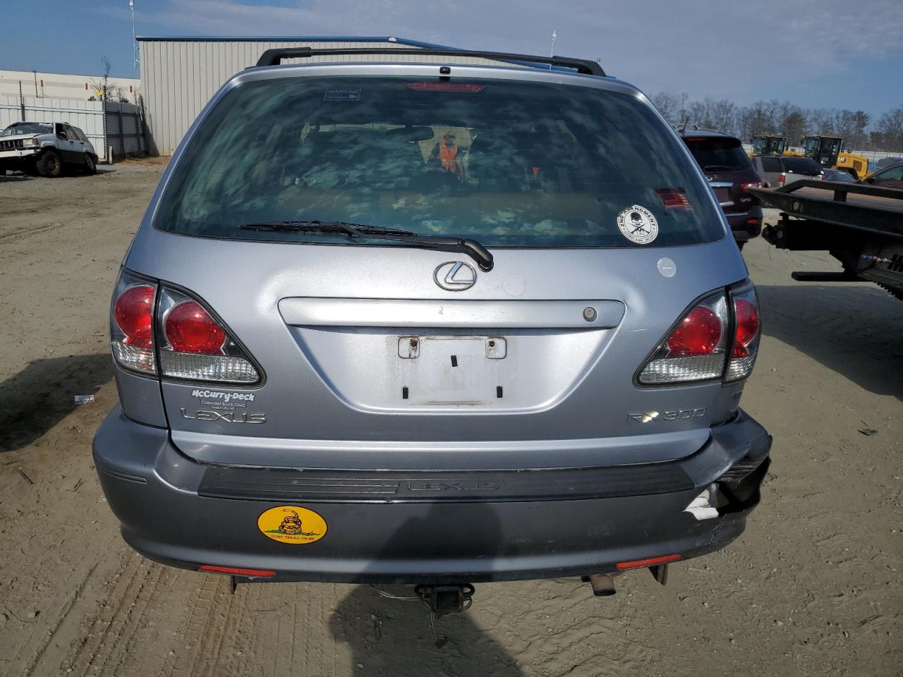 2003 Lexus RX VIN JTJGF10U030154053 Copart auction photo, rear end damage thumbnail 6