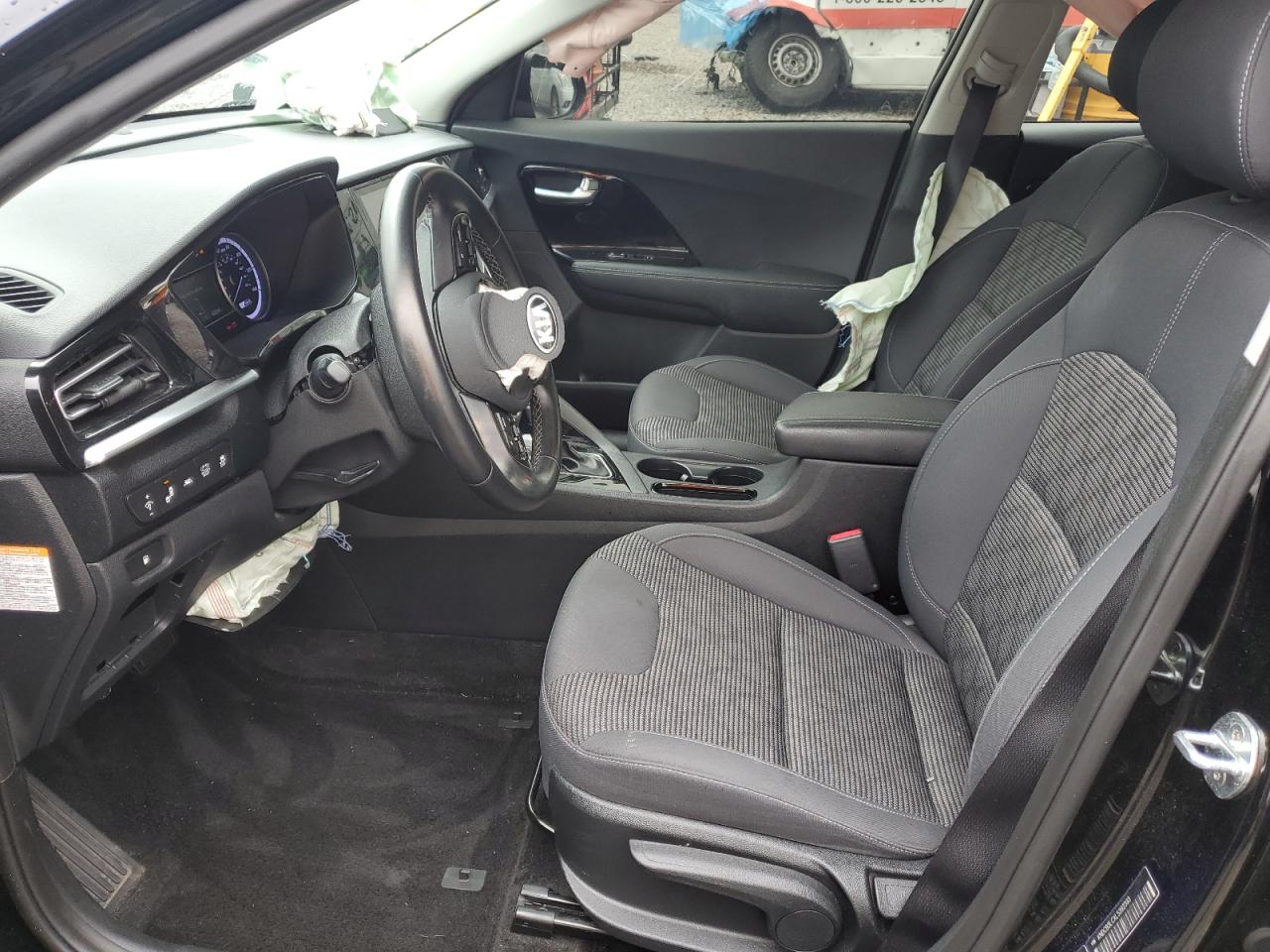 2020 KIA Niro VIN KNDCB3LCXL5392393 Copart auction photo, side / undercarriage damage thumbnail 7