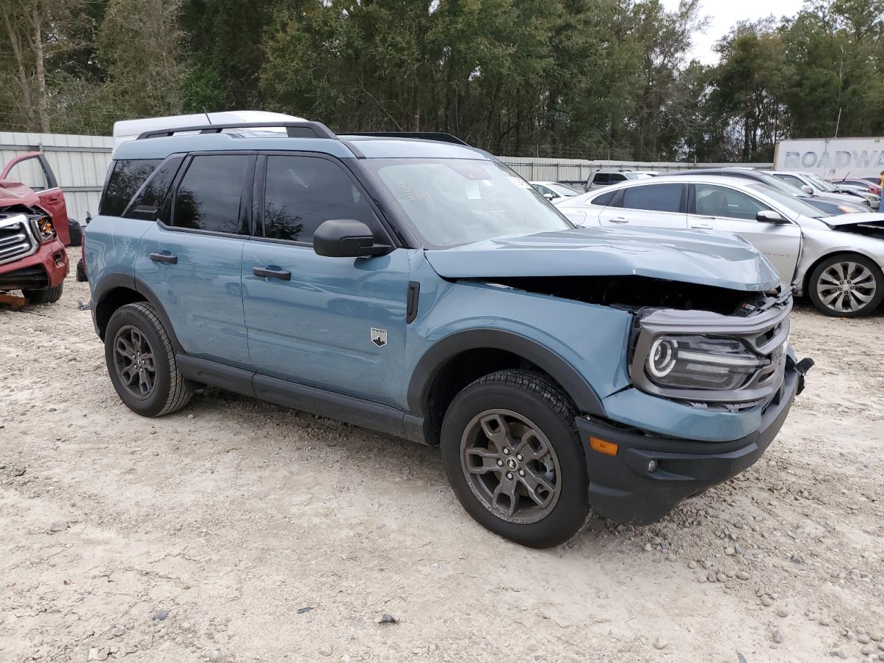 2022 Ford Bronco VIN 3FMCR9B60NRD35321 Copart auction photo, front end damage thumbnail 4