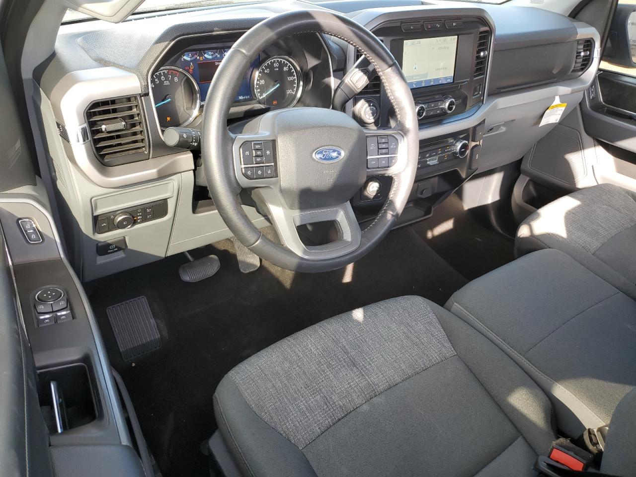 2022 Ford F-150 VIN 1FTMF1E58NKE13404 Copart auction photo, rear end / front end damage thumbnail 8