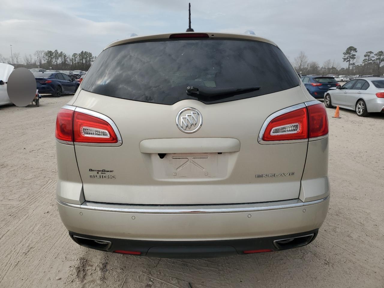 2016 Buick Enclave VIN 5GAKRBKDXGJ107539 Copart auction photo, front end / minor dent/scratches damage thumbnail 6