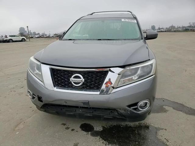 2016 Nissan Pathfinder VIN 5N1AR2MN8GC663767 Copart auction photo, front end / rear end damage thumbnail 11