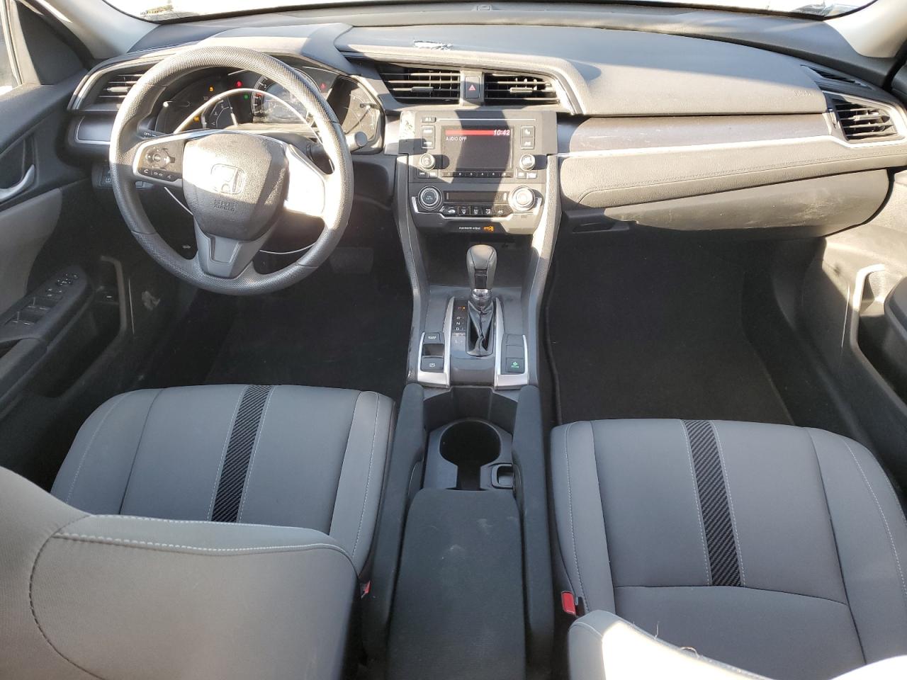2017 Honda Civic VIN 19XFC2F57HE038411 Copart auction photo, all over damage thumbnail 8