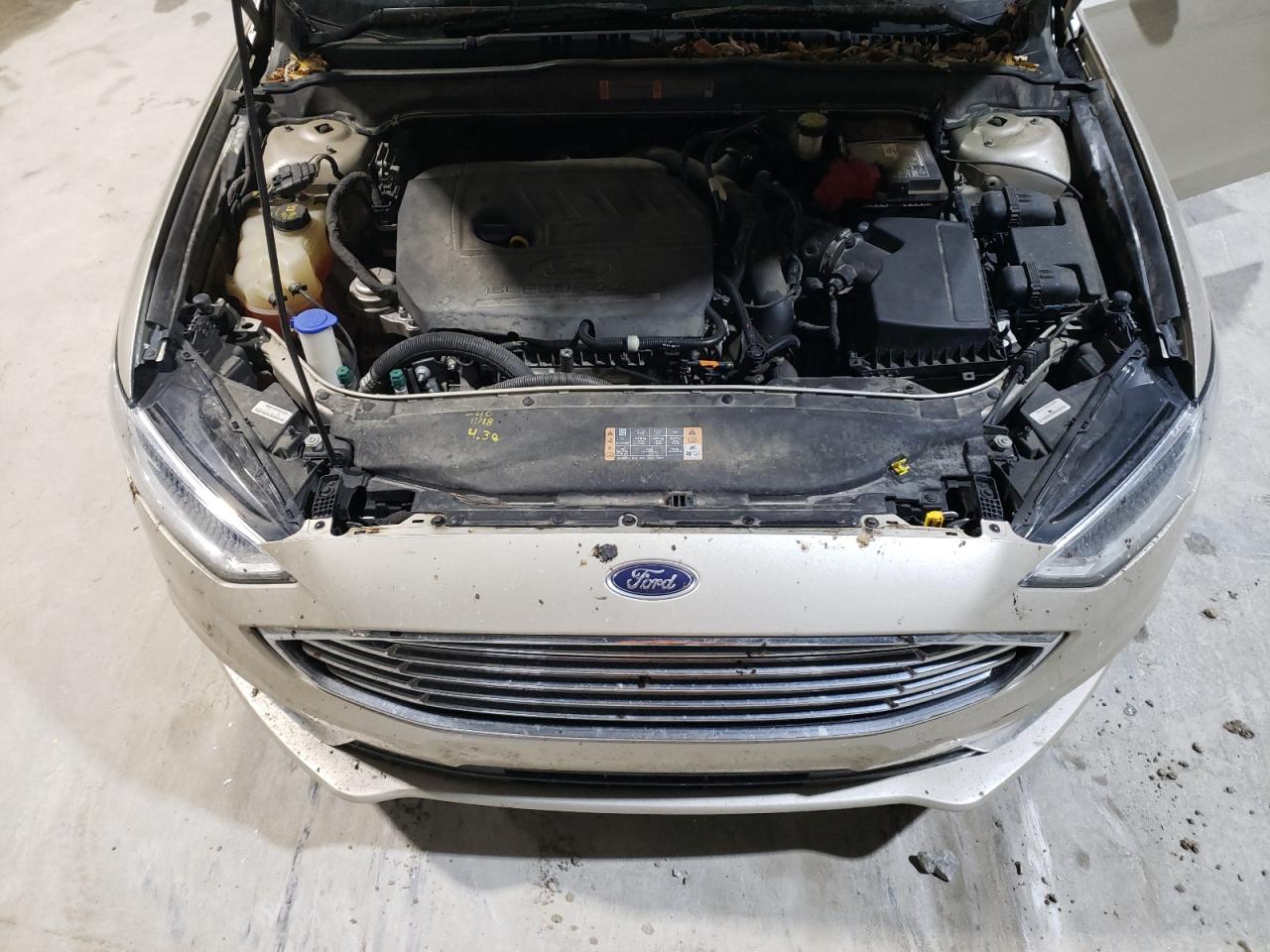 2017 Ford Fusion VIN 3FA6P0HD8HR274576 Copart auction photo, side / minor dent/scratches damage thumbnail 11