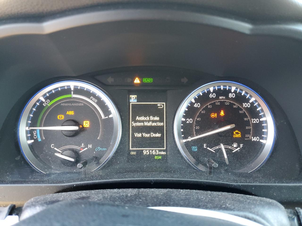 2019 Toyota Highlander VIN 5TDJGRFH1KS077185 Copart auction photo, front end / rear end damage thumbnail 9