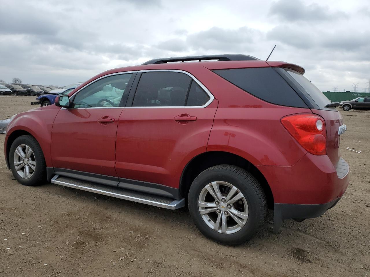 2014 Chevrolet Equinox VIN 2GNALCEK6E6347796 Copart auction photo, front end / side damage thumbnail 2