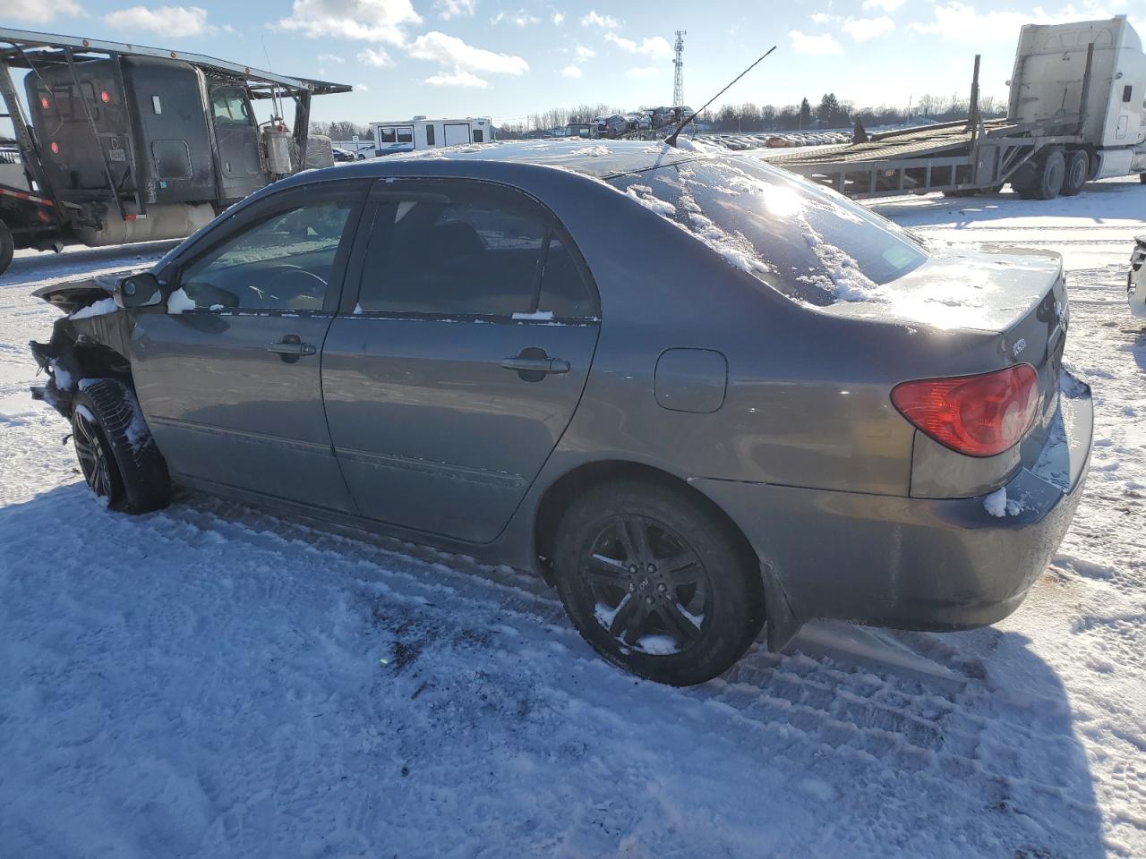 2006 Toyota Corolla VIN 2T1BR32E16C642086 Copart auction photo, front end / side damage thumbnail 2