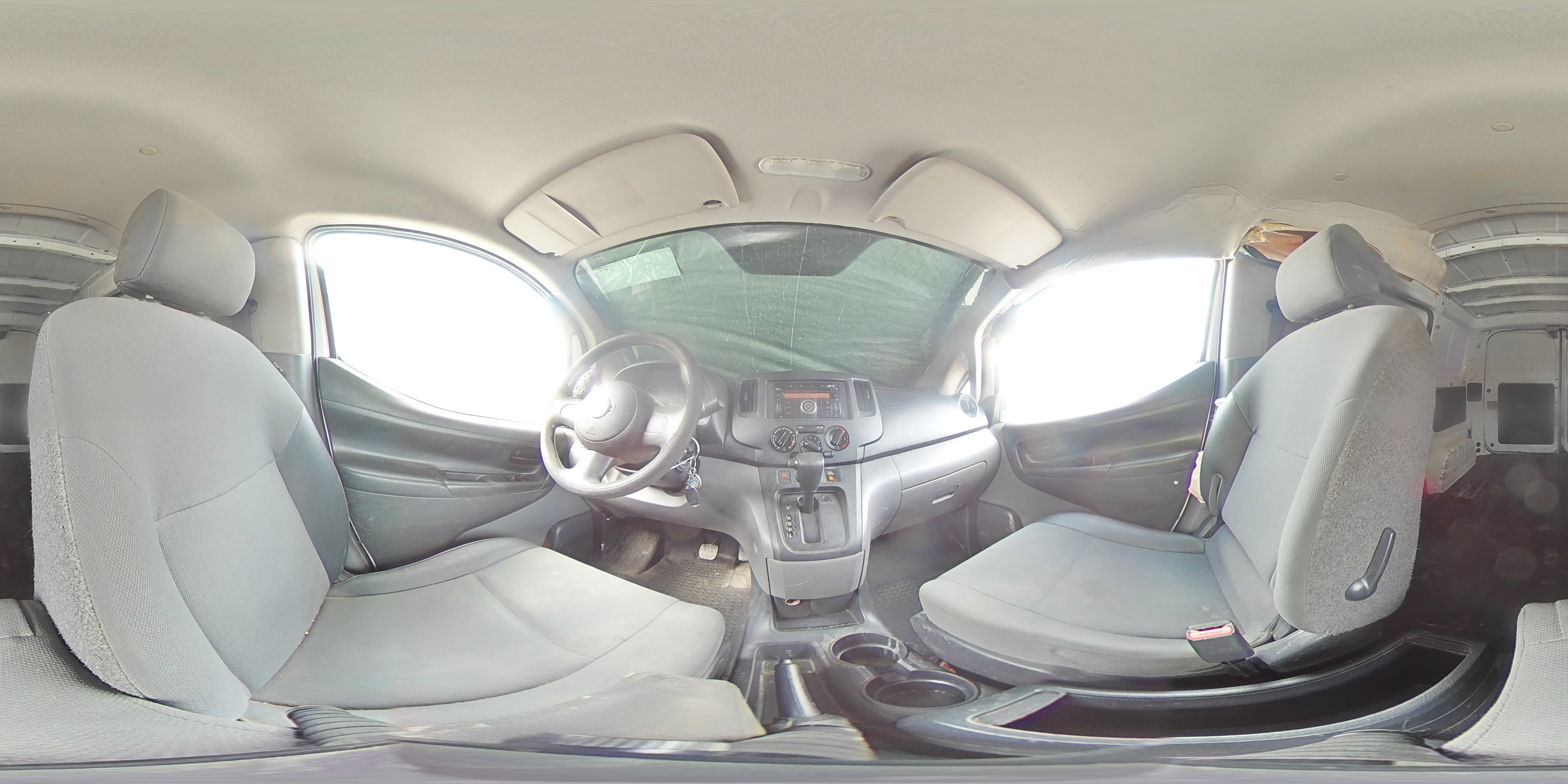 2017 Nissan NV VIN 3N6CM0KN9HK710574 Copart auction photo, side damage thumbnail 14