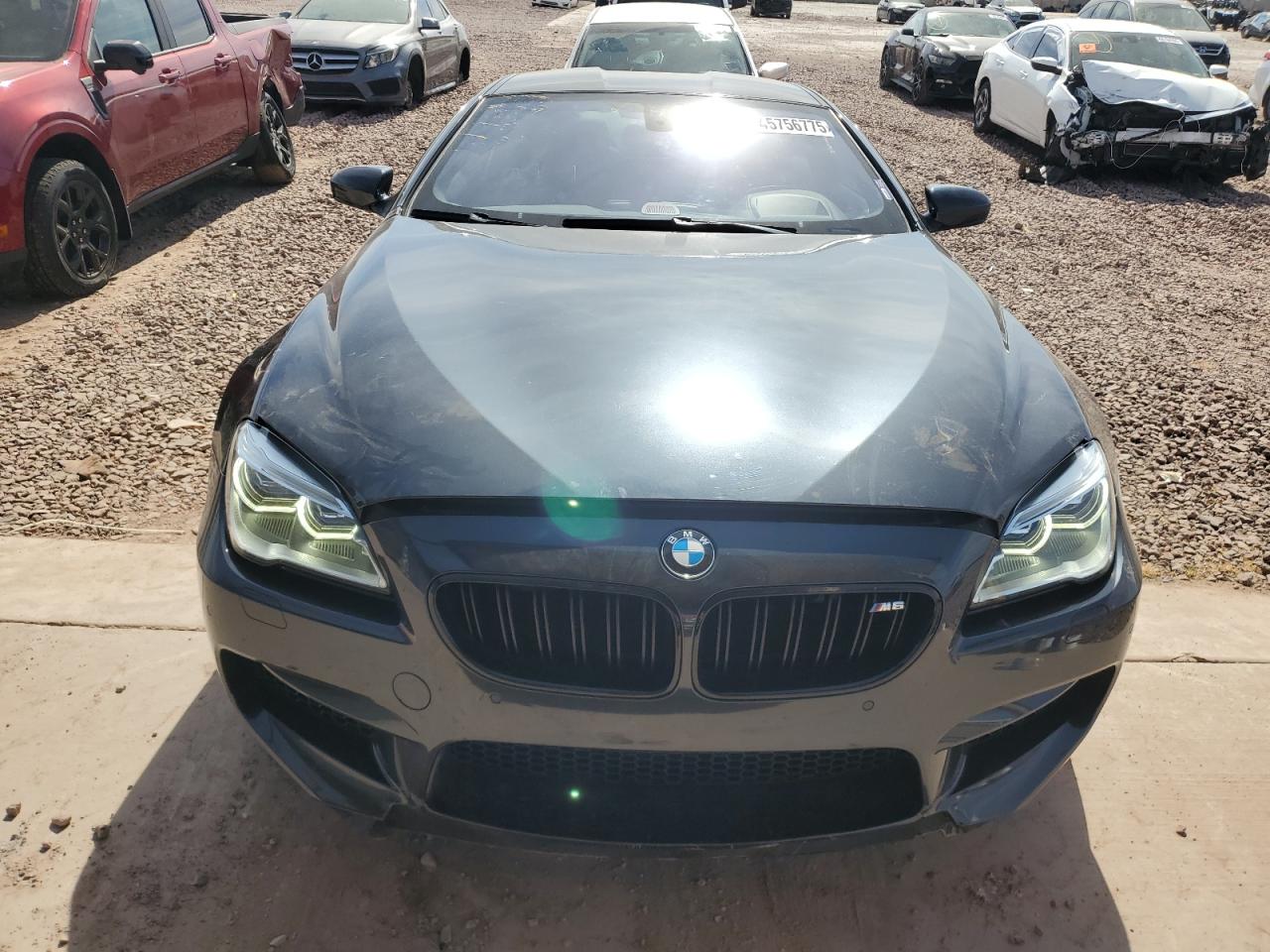 2016 BMW M6 VIN WBS6J9C51GD934487 Copart auction photo, vandalism damage thumbnail 5