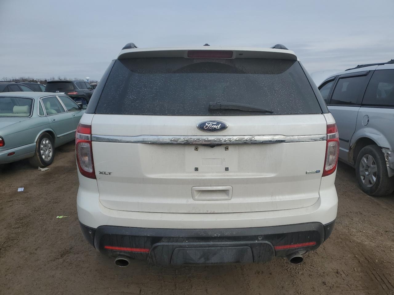 2014 Ford Explorer VIN 1FM5K8D84EGB35278 Copart auction photo, front end / side damage thumbnail 6