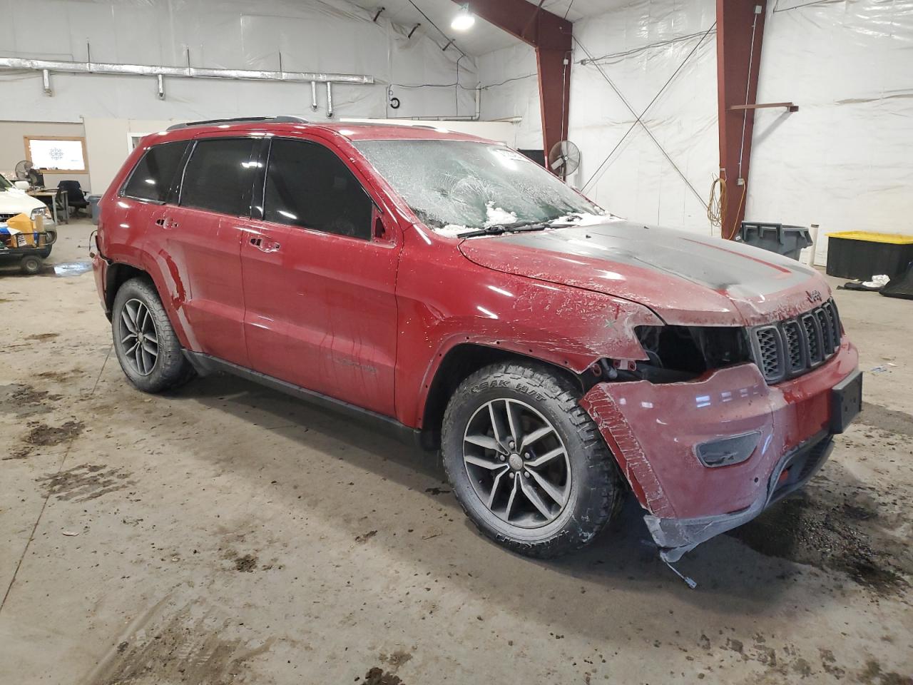 2018 Jeep Grand Cherokee VIN 1C4RJFLGXJC454966 Copart auction photo, all over damage thumbnail 4