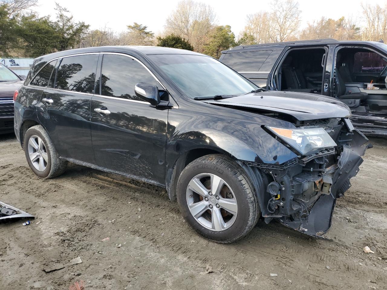 2012 Acura MDX VIN 2HNYD2H38CH520068 Copart auction photo, front end damage thumbnail 4