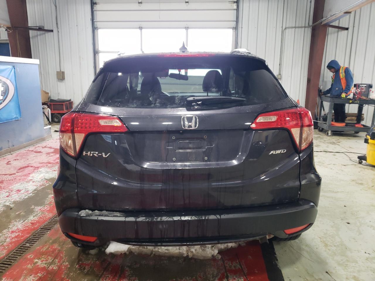 2017 Honda HR-V VIN 3CZRU6H79HM705480 Copart auction photo, side damage thumbnail 6