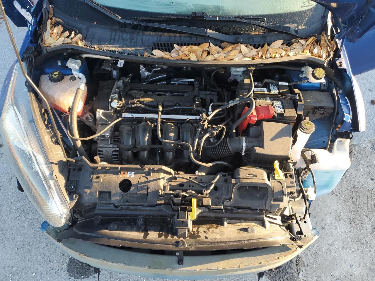 2019 Ford Fiesta VIN 3FADP4BJ2KM144519 Copart auction photo, front end damage thumbnail 11