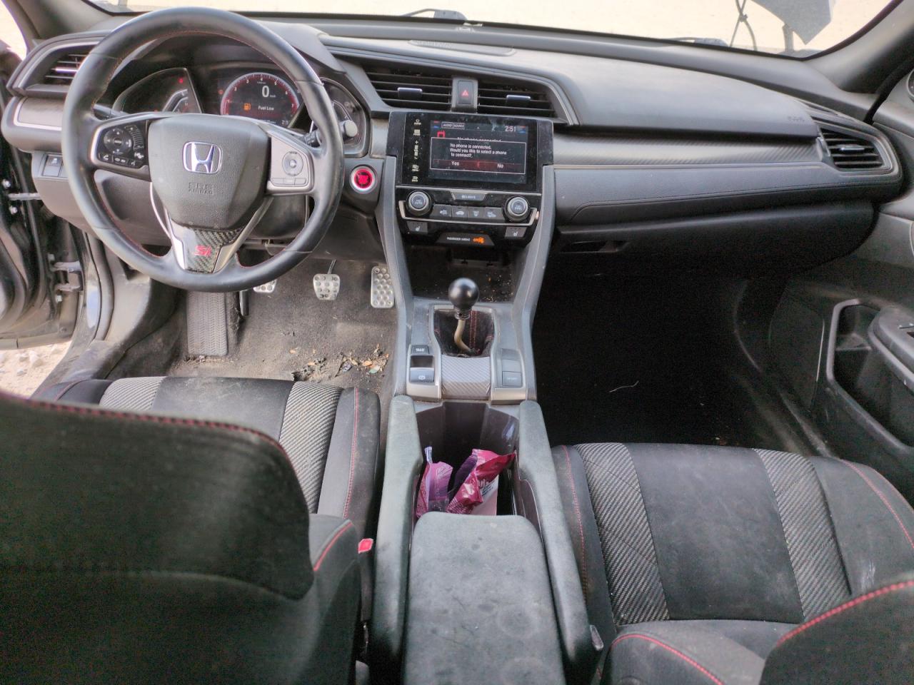 2018 Honda Civic VIN 2HGFC1E51JH700569 Copart auction photo, front end damage thumbnail 8